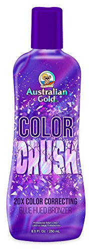 Australian Gold Color Crush 2.5E+2 ml Flüssig Selbstbräuner für Kombination Haut, Schwarz, temporär die Haut verdunkelt, glättet