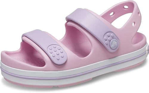 Crocs Crocband Cruiser Sandal (Toddler) Ballerina/Lavender 9 Toddler M