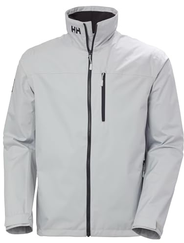 Helly Hansen Herren Crew Jacke, Grauer Nebel 2.0, XL