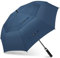 KEYHOT Golf Regenschirm XXL Sturmfest, Großer Regenschirm Sturmfest Stabil, GolfSchirm für Herren Damen 2 Personen (Marineblau)