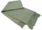 Olivia Rocco Chenille Throw Blanket with Tassels for Couch Sofa Chair Bed Home Decoration Soft Warm Cosy Knit Blanket Gift, Sage Green 130 x 170 cm