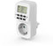 conecto Digitale Thermostat Steckdose, mit internem Fühler sowie Zeitsteuerung, für Terrarium, Gewächshaus, Räucherofen, Heizung, Temperaturregler, Kühlung und Frostwächter, 3600 Watt, weiß