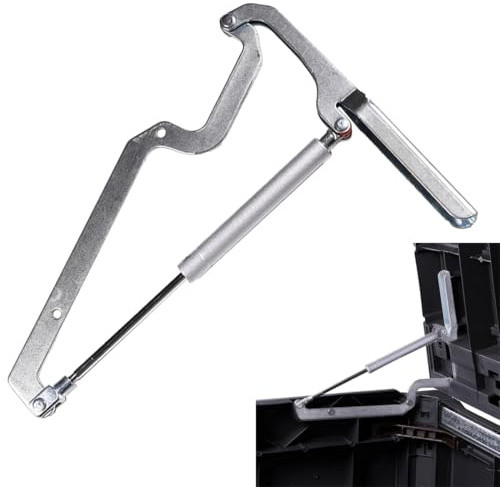 FiTspi Deckel Kolben Stoßdämpfer Scharnier Unterstützung Gasdruckfeder 120N für Keter Scharnier Store It Out Arc/Max/Ace Aufbewahrungsbox Teil, Ersatzteile für Keter Lagerung