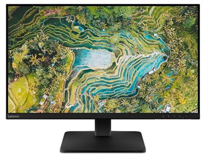 Lenovo L27qe | 27 QHD WLED Monitor | 2560x1440 | 16:9 | 100 Hz | 4ms Reaktionszeit | IPS-Panel | HDMI | DisplayPort | TÜV Eye Comfort Schutz| Entspiegelt | Raven schwarz | 4.5 kg