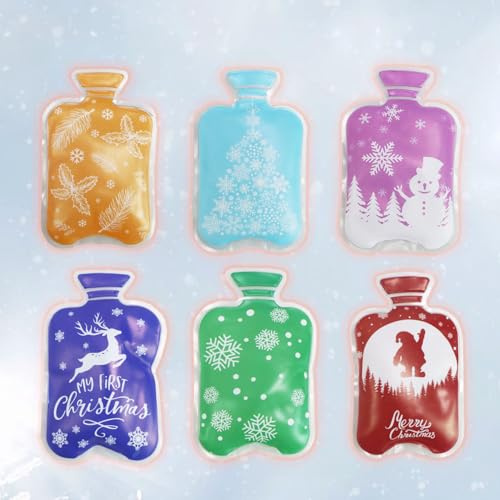 Lot de 6 Chaufferette Main Reutilisable,Chaufferette Main Portable Instantané,pour Enfants et Adultes Le Camping en Plein Air, RandonnéE,Ski 12 x 7cm