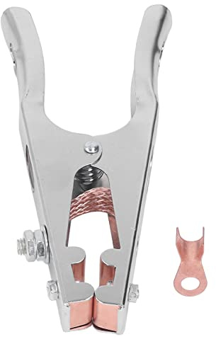 Pinza de tierra LDAUYZLING 800A, pinza de tierra para soldadura por de alta resistencia, de cobre, con buena conductividad, para soldadora manual.