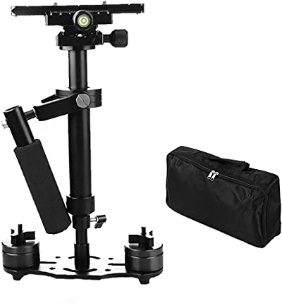 Estabilizador de cámara de aleación de aluminio S40 de 40 cm, estabilizador de cámara de video portátil para Steadycam Steadicam DSLR