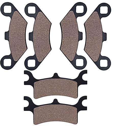 Cyleto Pastiglie Freno Anteriore e Posteriore per POLARIS 500 Scrambler 4 x 4 2005-2012 500 Sportsman HO/EFI 2003-2008 Trail Blazer 250 330 Magnum 325 330 500