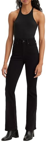 Levi's 725 High Rise Bootcut Vaqueros, Black Sheep, 26W / 32L Mujer