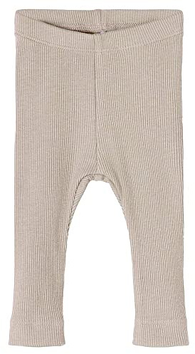 NAME IT Unisex Kinder Nbnkab Noos Leggings, Peyote Melange, 104 EU