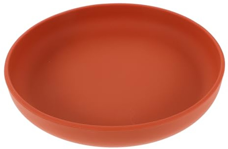 VICASKY Assiette Antidébordement avec Ventouse Silicone pour Personnes Âgées Bol Auto-alimentation Stable et Incassable Vaisselle Non Glissante pour Repas Indépendants