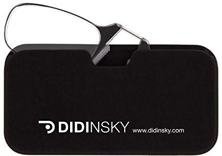 DIDINSKY – Lesebrille ohne Bügel für Herren und Damen | Ultraleichtes & Tragbares Design | Transparent | Mobile Lesebrille gegen Alterssichtigkeit – MOMA