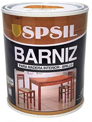 H HANSEL HOME Pintura Barniz para Madera, Pintura Barniz de Rápido Secado para Superfícies Interiores (Madera Nogal, 375 ML)