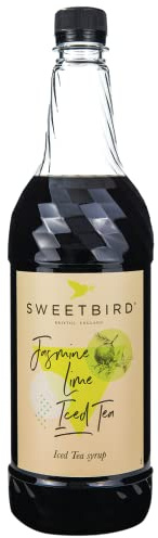 Sweetbird Jasmine Lime Iced Tea Syrup (1 Litre) - Vegan Friendly