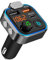 NK Bluetooth FM Transmitter - 3 Ports Aufladen: x2 USB QC3.0 + x1 PD 3.0 Typ C 20W, Freisprechfunktion, Geräuschunterdrückung, Schnelles Aufladen, Taste B: Hi-Fi Deep Bass (Freisprecheinrichtung)