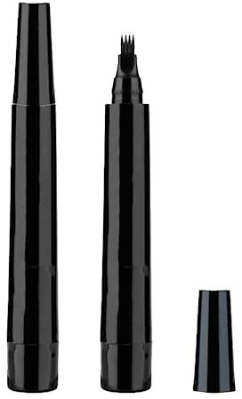 2Pcs Natural Beard Filler Long-Lasting Beard Filling Pen Fashionable Sweatproof Beard Pencil Beard Styling Pen for Define, Sharpen Hair, Beard, Eyebrow