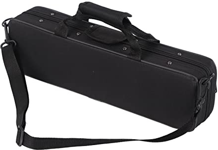 Flute Case Transverse Flute, Oxford Cloth Carrying Bag Flute Accessories, Waterproof Wear-Resistant Lightweight 16 Holes Flute Carrying Case, Transverse Flute Case for Transverse