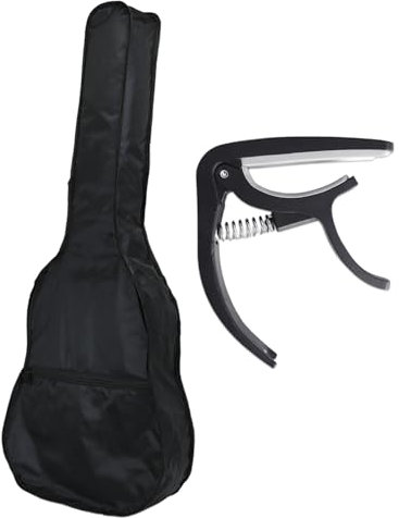 HDGSAFD 1 Stück Akustikgitarrenkoffer, 1 Stück Gitarren-Stimmclip, Gitarren-Performance-Tasche, wasserdichte Gitarrentasche, Gitarren-Schutztasche