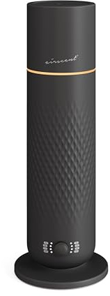 The AirScent - Difusor sin agua, difusor de aire frío, máquina de aceite para hogares, oficinas, hoteles y spas, difusor de aromaterapia para aroma estético, negro, 4.1 onzas, fragancia no incluida