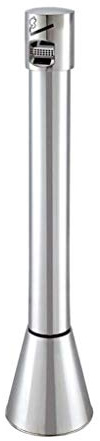 Floor Standing Ashtray Standing Ashtray Bin, 2 In 1 Metal Rubbish Bin Cigarette Ashtray Stand With Inner Bucket, Inside Outside Pub Tidy Restaurant Tall Outside Patio Ashtrays for Cigarettes (B )