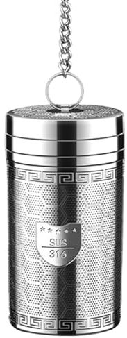 TEE SITER - 5,6 cm di tè con rete extra fine | Ideale come una bustina di tè re -way - di spezia - setaccio spezie per erbe da tè cucina di spezia riutilizzabilmente facile da pulire