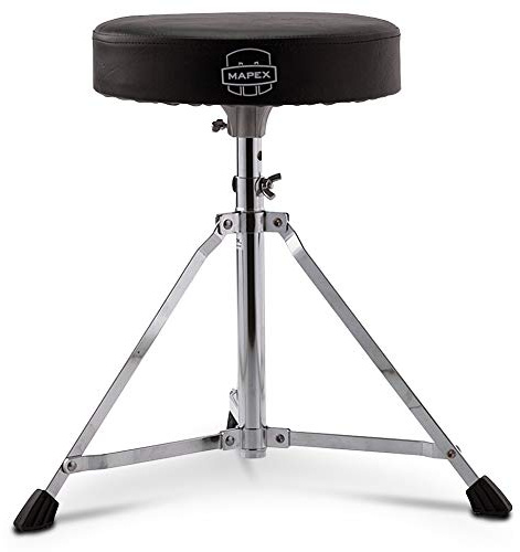 Mapex T400 Seggiolino Sgabello Panca per Batteria Tondo Regolabile