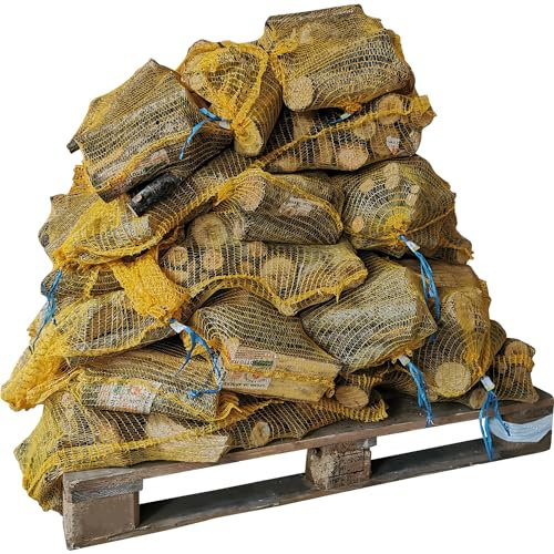 Legna Per Camino Stufe e Forni da Ardere Proveniente da Quercia, Faggio e Carpino (120 KG)