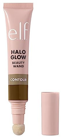 e.l.f. Halo Glow Contour Beauty Wand, Liquid Contour Wand For A Naturally Sculpted Look, Buildable Formula, Vegan & Cruelty-free, Medium/Tan