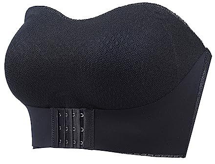 Soutien-Gorge Bandeau sans Couture sans Bretelles pour Femme,Brassiere Sport Femme Grande Taille,Soutien Gorge avec Armature Minimiseur,Sexy Soutien Gorge Ouverture Devant sans Bretelles