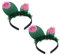 Healvian Kaktus Haarreifen Kaktus Haarschmuck Stirnband Damen Haarreif Party Kopfschmuck Festliches Haarband in Grün Party-kopfbedeckung Kopfschmuck Fasching