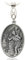 YUJUE Porte-clés Saint Christophe, Plaque Saint Christophe, Saint patron des conducteurs et des voyageurs - pendentif de protection pour automobilistes et motocyclistes