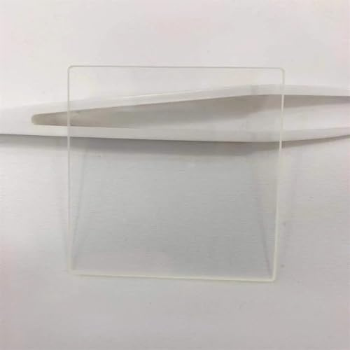 380 nm transparent anpassat fyrkantigt glas, ir synligt UV-filter typ GG375 (storlek: 100 x 100 mm)