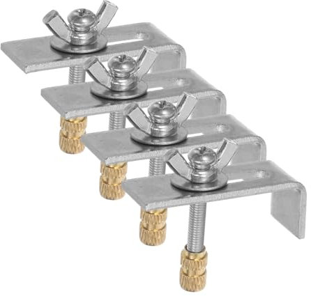 Angoily 1ensemble Clips De Fixation Pour Évier Sous Plan Kit De Supports Universels Pour Installation Évier De Cuisine Et Salle De Bain