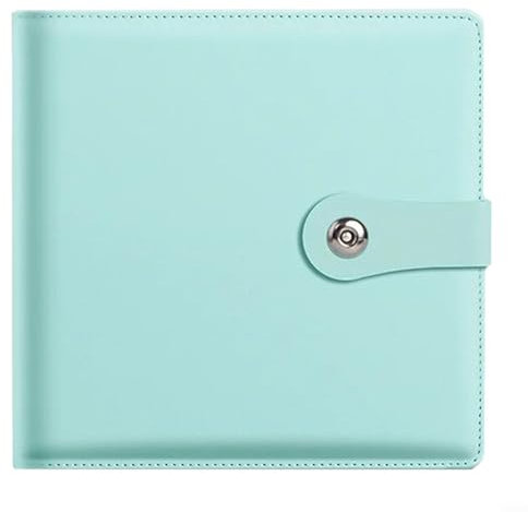 EpheyFIF Album a doppia faccia da 100 tasche, per banconote, francobolli e cartoline, collezione di libri, 25 fogli, organizer di grande capacità (blu)