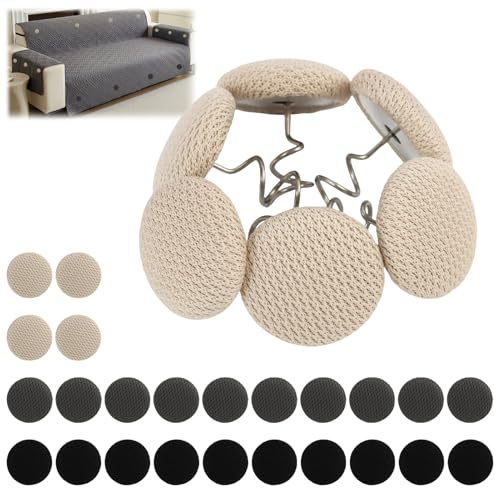 30 Pcs (3 Colors) Headliner Pins with Upholstery Tacks, for Securing Bed Skirts, Slipcovers Sofa Arm Covers, Headliners Upholstery Twist Screw Design Included
