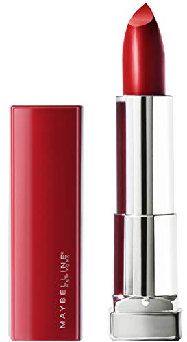 Maybelline Color Sensational Made for All Lipstick, Crisp Lip Color & Hydrating Formula, Ruby For Me, Red, 1 Count