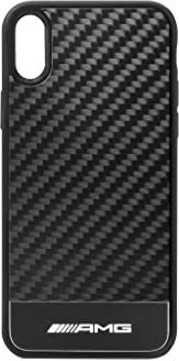 Mercedes-Benz Collection AMG Hülle für iPhone XR | iPhone XR Handyhülle/Case mit AMG Logo | grau, schwarz