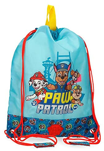 Patrulla Canina Paw Patrol Always Heroic Bolsa de Merienda Azul 27x34 cms Poliéster