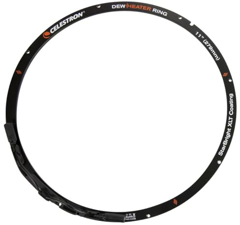 Celestron – Dew Heater Ring – Aluminum Dew Prevention – Compatible 11” Schmidt-Cassegrain, EdgeHD, RASA Telescope Black