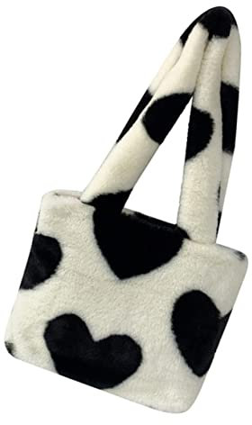 GALPADA 1stück Damen Umhängetasche Für Winter Einfaches Design Ein Schulterriemen Mode Tasche Süße Herzform Praktisch Für Freizeit Und Reisen