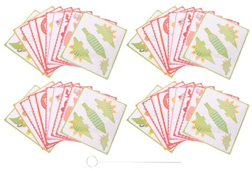WRITWAA Lot de 4 D'accessoires pour Stylo D'impression 3d avec Modèles D'entraînement en Plastique et Métal pour Projets Créatifs et Débutants en Dessin 3d