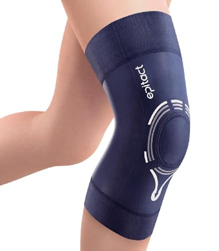 EPITACT | Physiostrap Medicinskt Patellärt Knäskydd | Artros i Knäet, Patellasyndrom | Avlastar och Säkrar Ömtåliga Knän | Tunn, Flexibel, Ultrakomfortabel | Fransk Innovation (S)