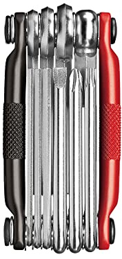 Crankbrothers Multi-10 Bicycle Multi-Tool, Red