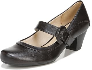 LifeStride Rozz, Zapatos Planos Mary Jane Mujer, marrón Oscuro, 38.5 EU