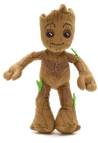 Disney Store Official Groot Mini Bean Bag Plush, Guardians of The Galaxy, 23cm, Small Cuddly Soft Toy Figure, Suitable for Ages 0+