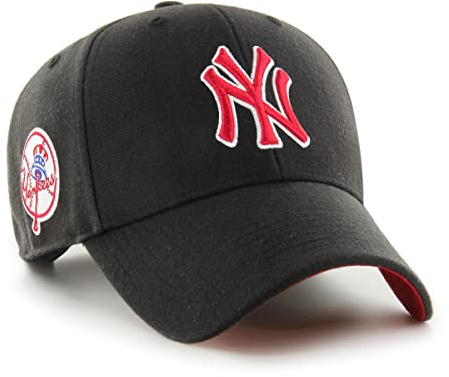 '47 New York Yankees Black MLB Sure Shot Most Value P. Snapback Cap - One-Size