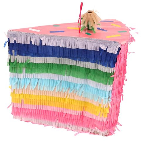 CLISPEED Colored Cake Decoration Fun Hanging Ornament for Birthday Parties Eye-catching Party Props Vibrant Design for Sweet Fillings and Memorable Celebrations