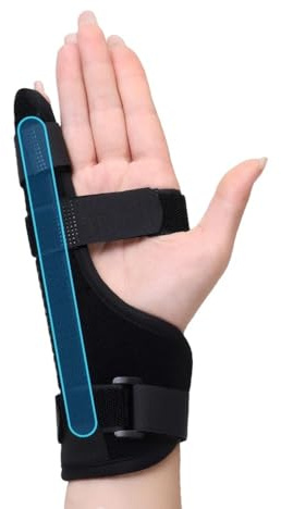 BWOOOWE Proteggi Dita Regolabile Stecca Dito Mano Tutore Mano Destra e Sinistra Supporto per Dito per Attività Quotidiane e Riposo Notturno
