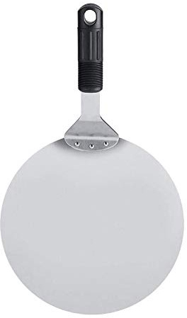 KIMISS Pizza Paddle Vane/Wing 1Pc Acciaio Inossidabile Pizza Buccia Rotonda Pala Vassoio di Trasferimento Ristorante Strumento di Cottura Spatola per Calda