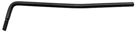 Musiclily Pro Metrisch 6mm Stahl Gewinde Tremolo Arm Tremolohebel Whammy Bar für Import Strat Style E-Gitarre, Schwarz